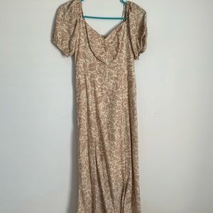 Never worn! Boho maxi dress